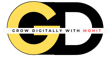 Grow digitally with Mohit Logo